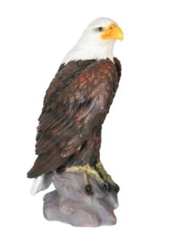 Exhart 24in. Majestic Bald Eagle Garden Statue