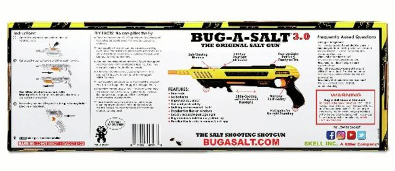 Bug-A-Salt 3.0 Pump Salt Shotgun - Yellow - Image 6