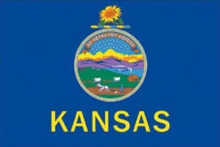 Valley Forge 3ft. X 5 Ft. Nylon Kansas State Flag