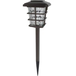 Fusion Products Large Bronze Solor Pathway Lights - 2 Pack