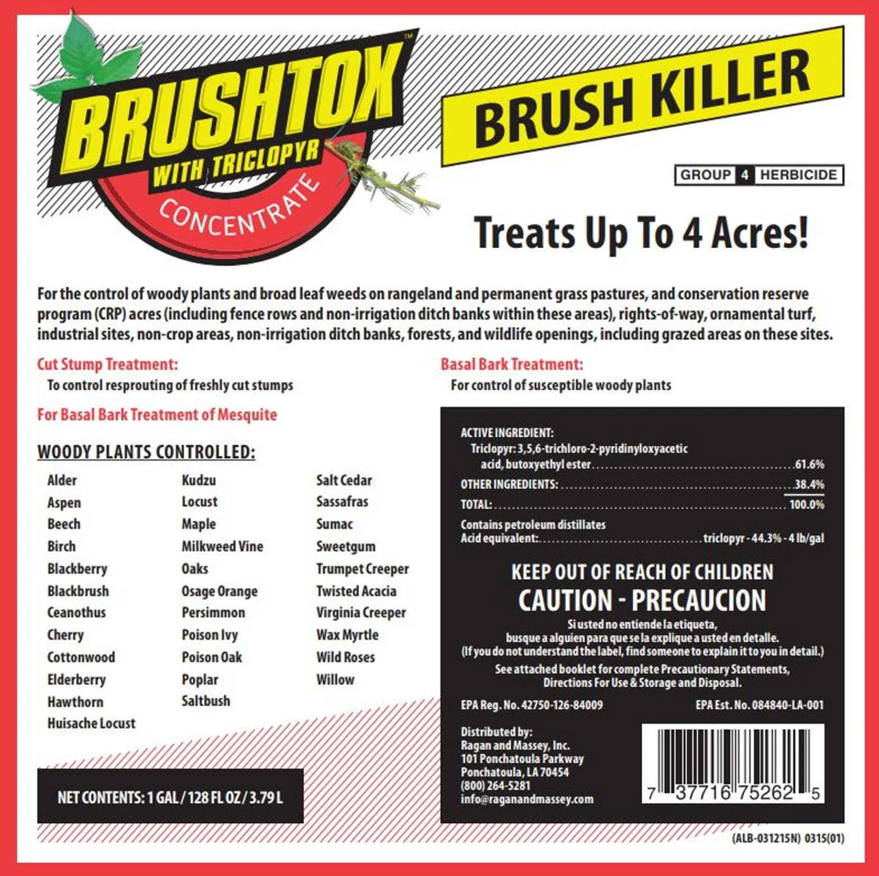 Brushtox Brush Killer Herbicide - 1 Gallon - Image 2