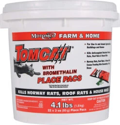 Tomcat W/Bromethalin Place Pacs- 4.1lb Pail