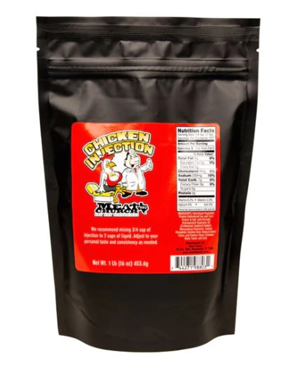 Meat Church T-Birds Chicken Injection 1 Lb Resealable Bag