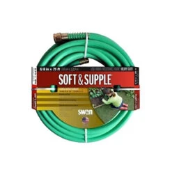 Orgill, Inc. - Swan Soft And Supple 5/8-Inch X 75-Foot Green Garden Hose